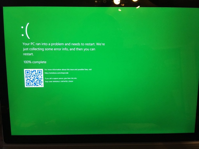 Green Screen of Death on Windows 10 pro - custom build PC 2001352211.jpg