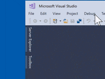 New Visual Studio 2017 version 15.8 2018.03.08.15.7Prev1.SnapshotDebugMenu-gif.gif