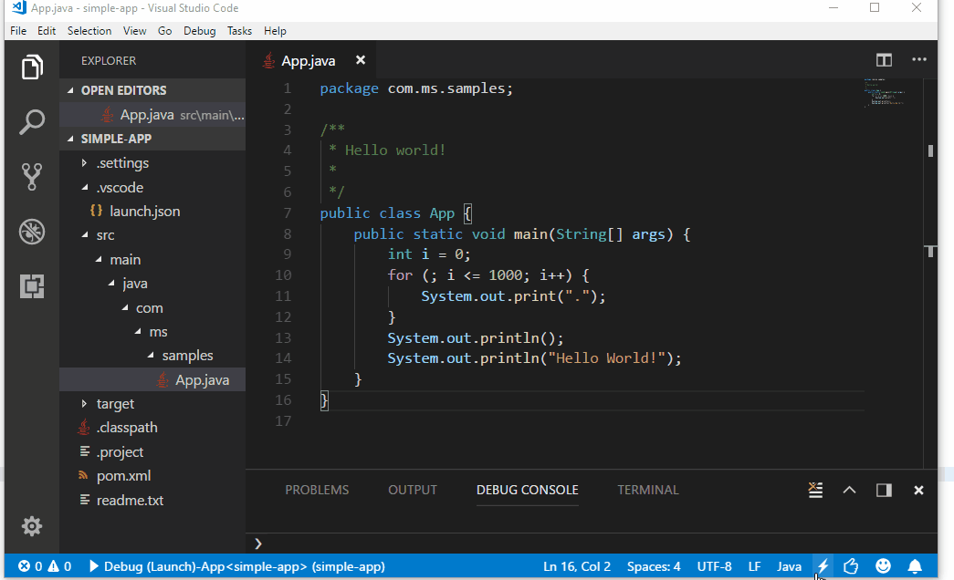 Android Studio 2018.03.19.Supporting-JUnit-5-in-Visual-Studio-Code.ConditionalBP.gif