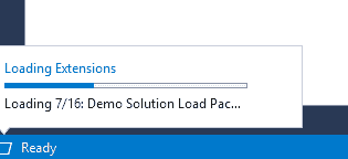 Visual Studio 2017 version 15.8 Preview 3 2018.06.25.15.8Prev3.DeferredExtensionLoading.png