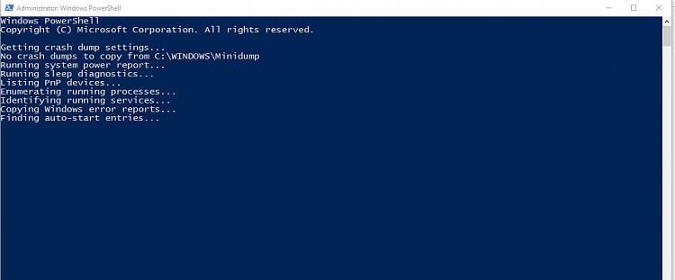 I got a BSOD error after following instructions to fix WindowsService. exe pop up 202107d1535991421t-bsod-posting-instructions-tenforumslogcollectorpowershellwindow.jpg