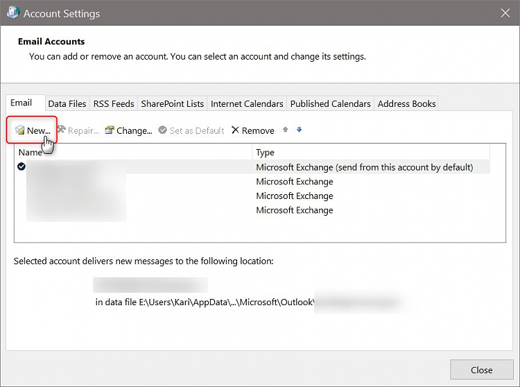 Windows 10 and Office 365 Classic Outlook - Will setting up new profile and adding... 202476d1536138206t-outlook-365-adding-new-account-problem-image.png
