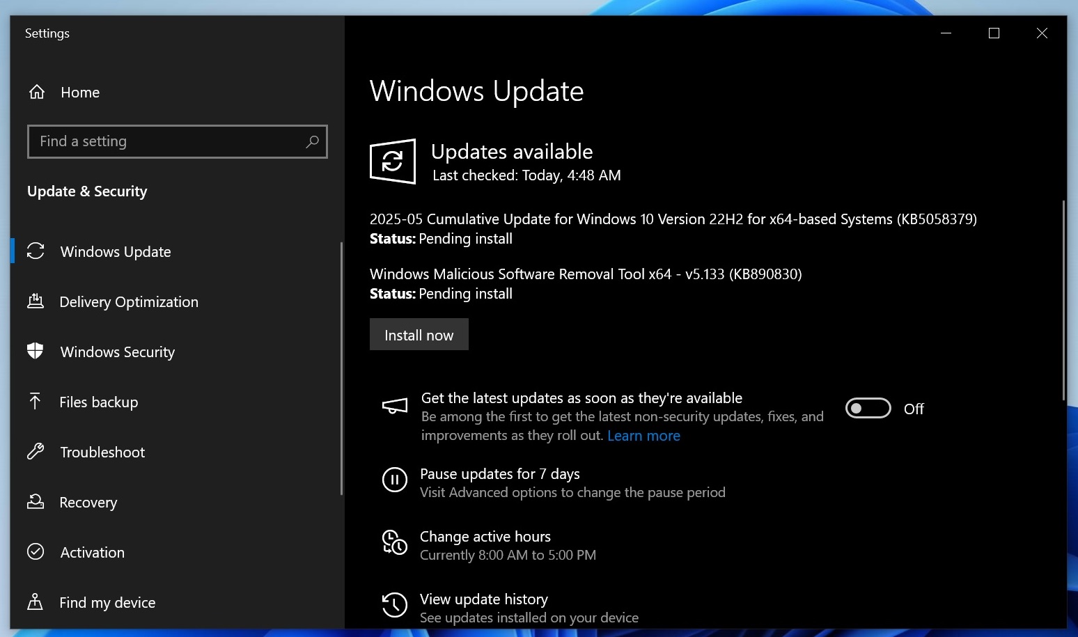 Windows 10 KB5058379 fixes WSL 2, direct download .msu installer 2025-05-Cumulative-Update-for-Windows-10-Version-22H2-for-x64-based-Systems-KB5058379.jpg