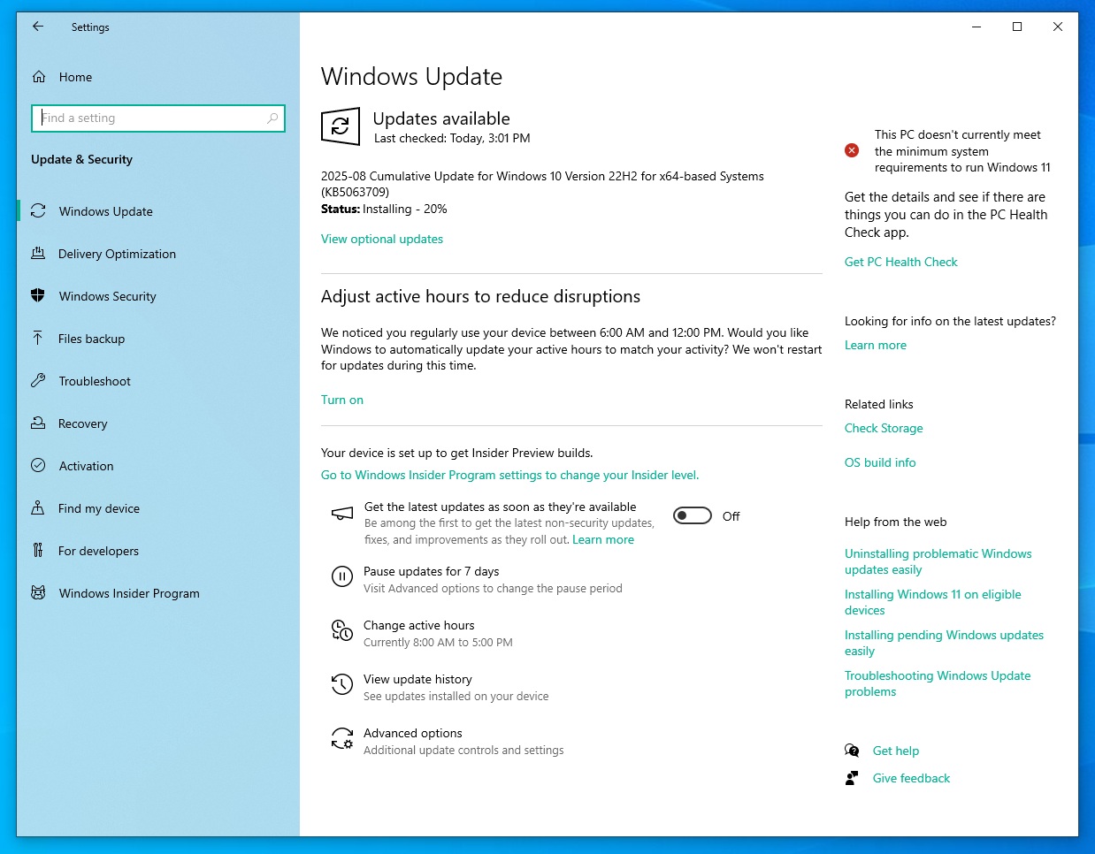 Windows 10 KB5063709 prepares for extended updates, direct download .msu 2025-08-Cumulative-Update-for-Windows-10-Version-22H2-for-x64-based-Systems-KB5063709.jpg