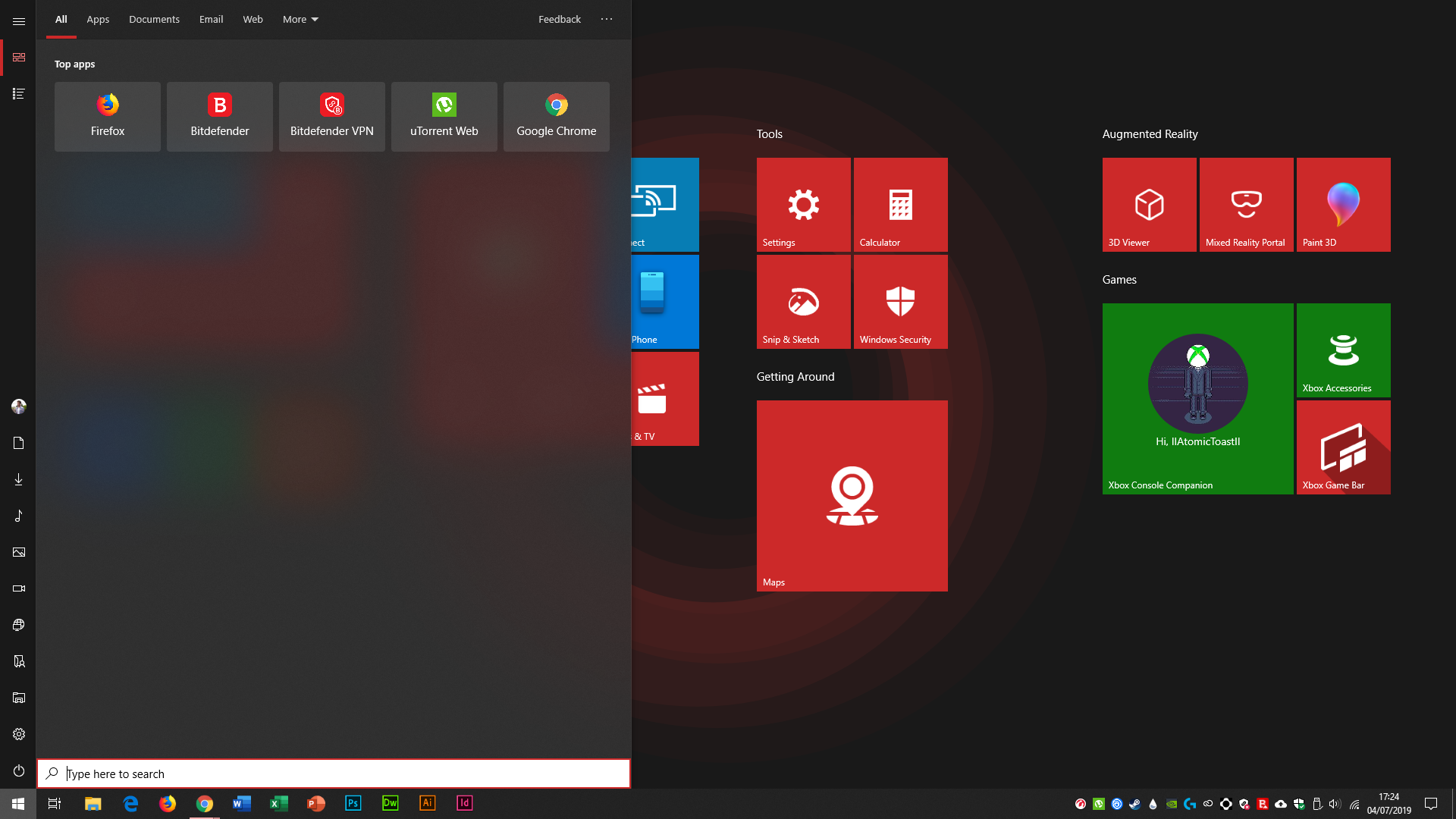 Windows 1903 - Top apps in search have no anti-aliasing and look horrible and jagged 20349f52-0130-4887-85eb-7ee6eb7266d4?upload=true.png