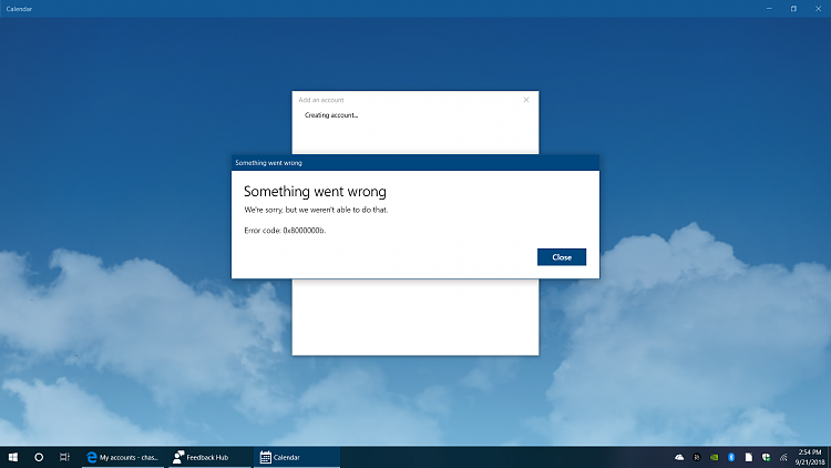 Recording isn’t working  Error: 0x8000000B 205011d1537556300t-mail-calendar-app-error-0x8000000b-2018-09-21.png
