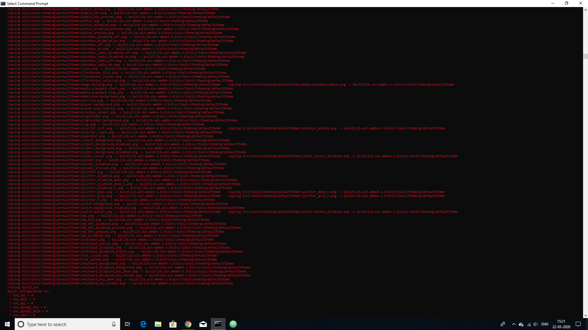 error while installing kivy version 1.10.1 20568db2-3fea-4995-9900-927feb34926e?upload=true.png