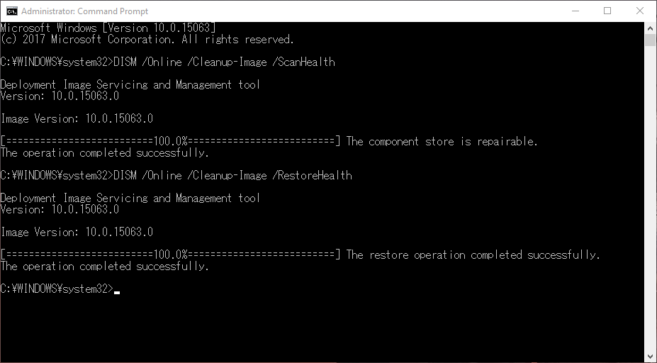 SFC Woks in command prompt bu not in powershel 2069422b-168a-4650-b098-c608d2f847a8.png