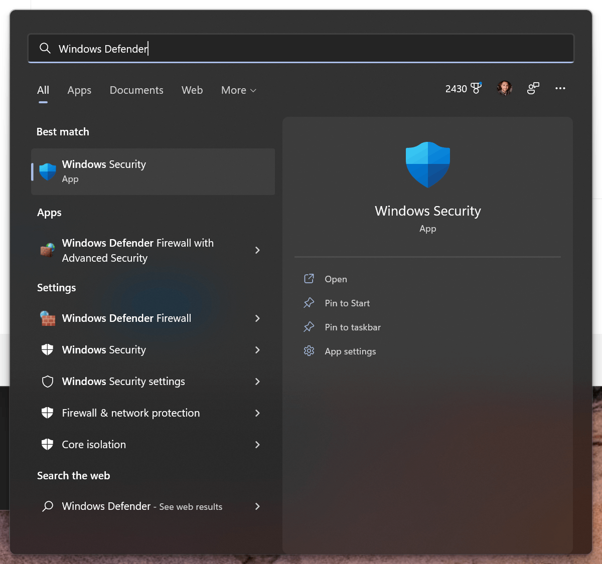 How do handle missing windows defender on win 11? 207d7dce-98c2-4201-aefd-a7f55ae4ca6b?upload=true.png