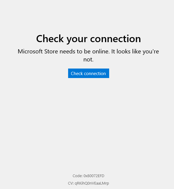 Microsoft Apps Outlook, Windows Store, Xbox, etc. will open but not connect to internet on... 208009d1539320668t-windows-10-1809-microsoft-store-cant-connect-internet-error1.png