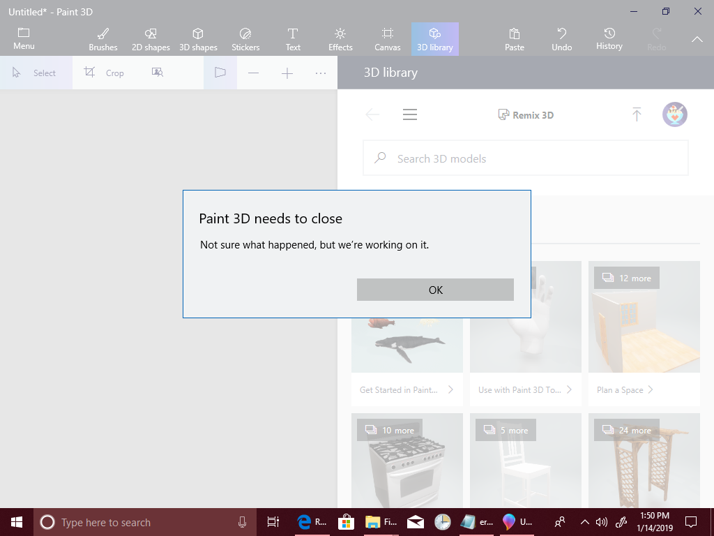 Paint 3D Not Saving or uploading Anything On Windows 10 Pro 20892b71-6f3b-499b-90ca-ebfeeb798e8c?upload=true.png