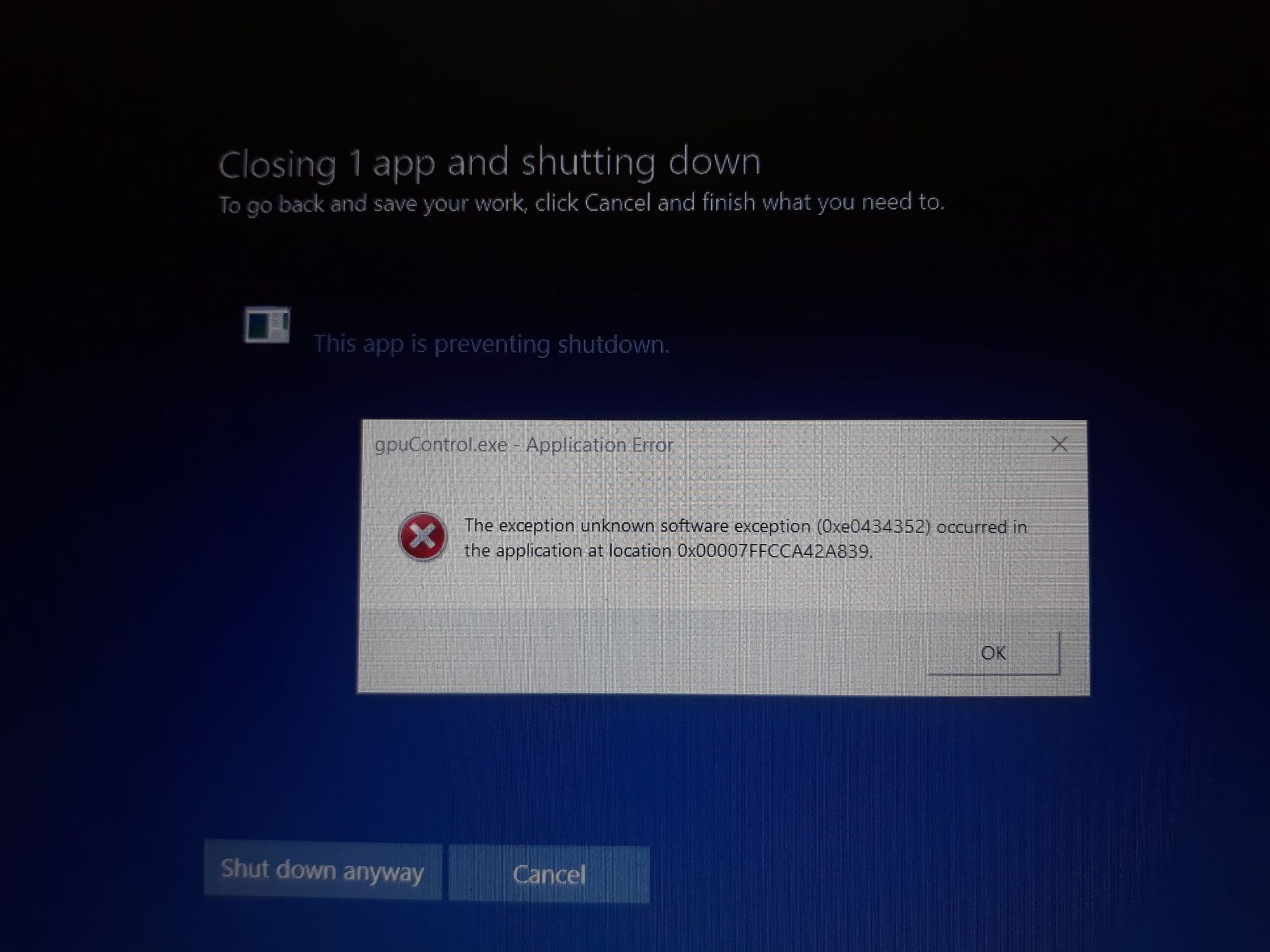 The computer has an error when the computer is turned off 20a29cb2-f61a-491b-97da-6956bf135440?upload=true.jpg