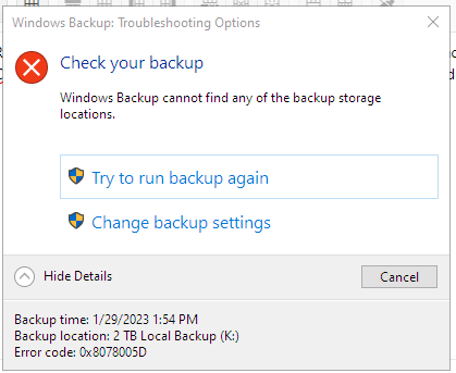 Backup and Restore win7 fails after successfully starting 20b7784d-2a9e-402f-b144-8526f4c3fb5c?upload=true.png