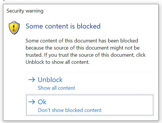 WORDPAD: "some contents are blocked" message if an JPEG image is embedded in an RTF file 20c03d22-1702-41db-915d-4f0bc2c76b6d?upload=true.jpg
