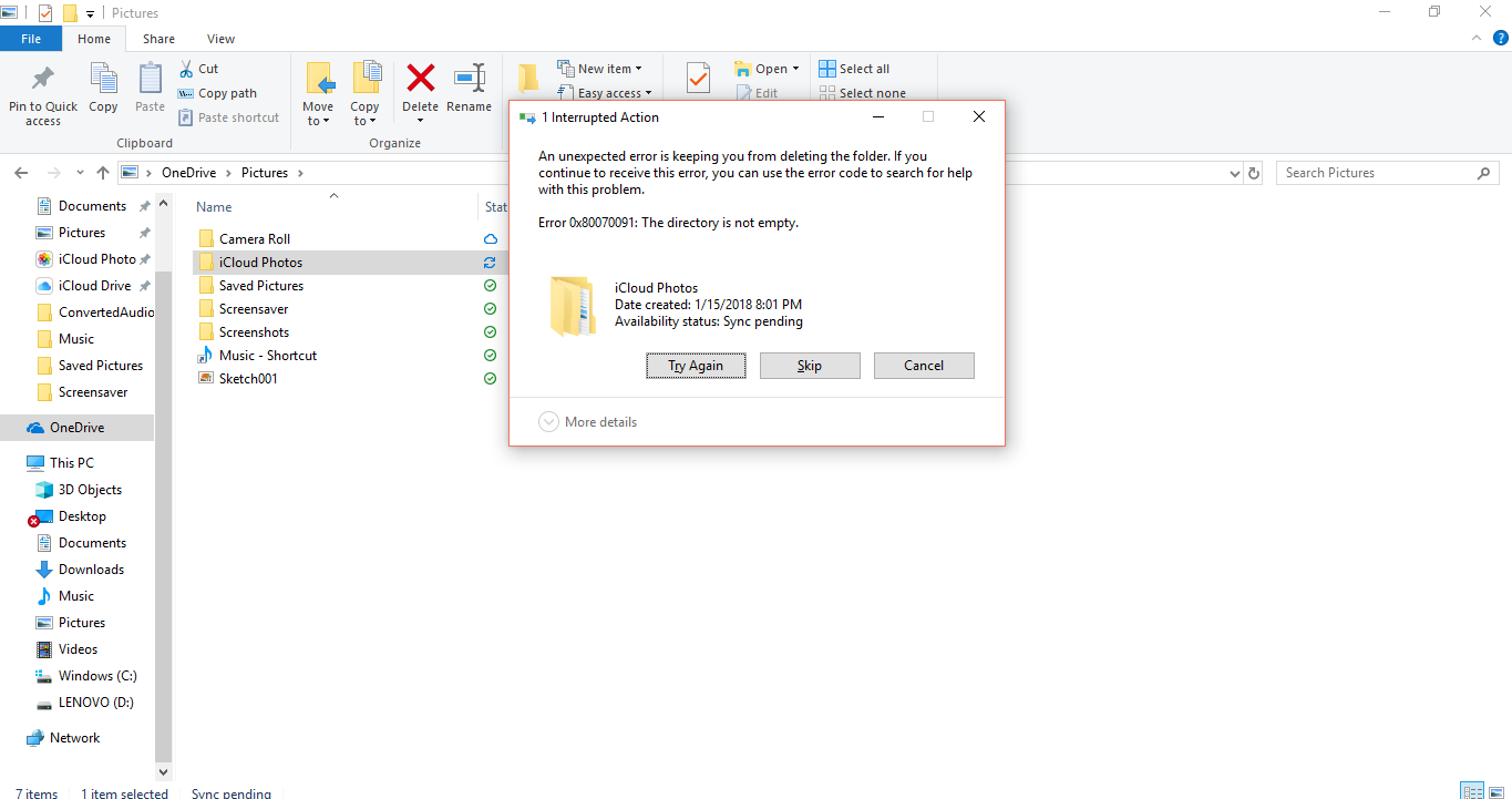 I can't delete a folder because of an "unexpected error" 20d3703f-f2d6-4b4e-9ed2-9ebc57c314a1?upload=true.png