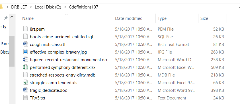 .exe file with random characters as name randomly appeared in C: directory, does anyone... 2117759a-33bf-46f4-a6fd-1549f2faa25b.png