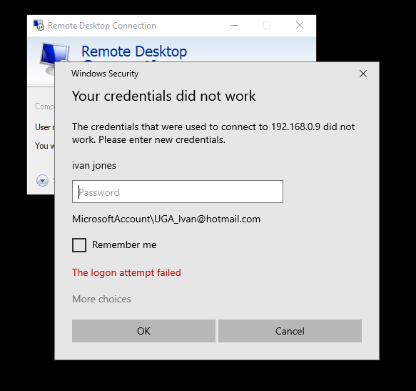 Remote Desktop Credentials Did Not Work 2138f2d9-3bde-4351-84c8-1660558f15f8?upload=true.png