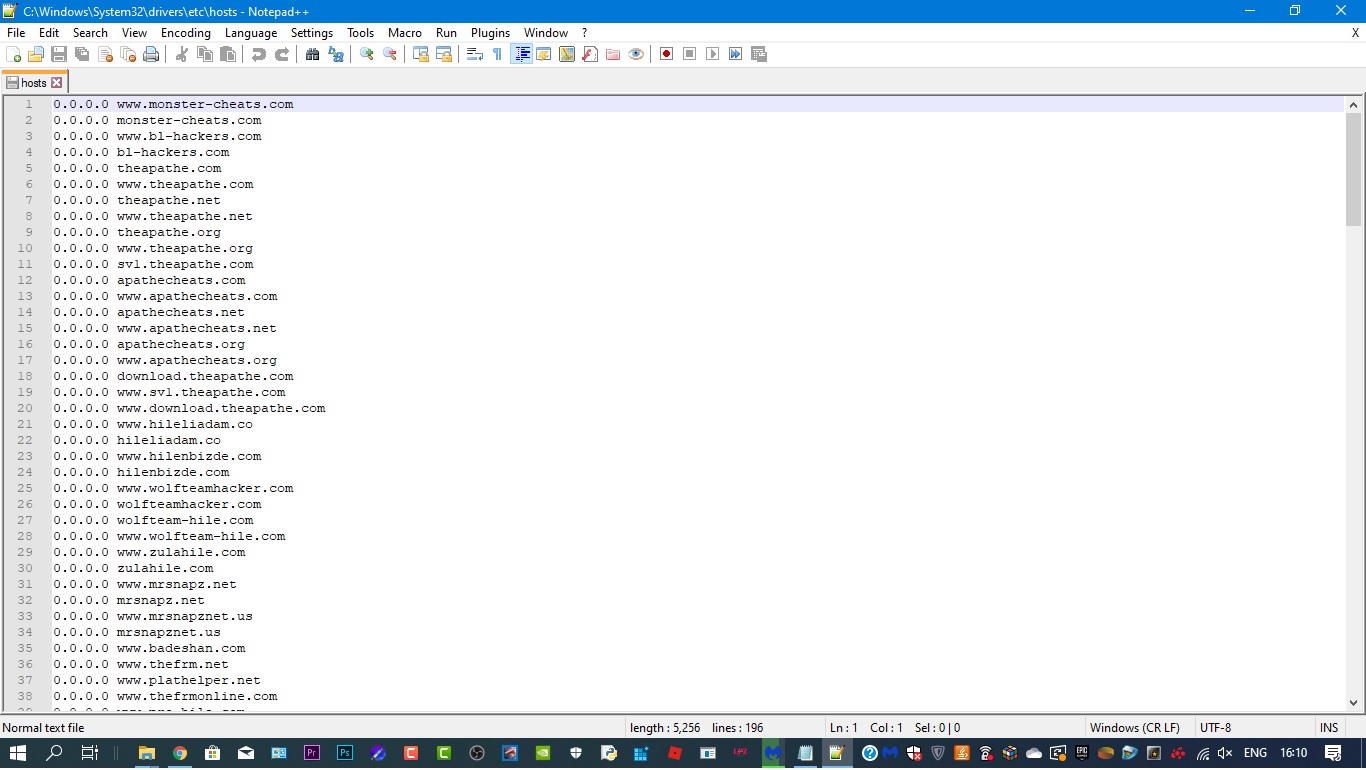 Suspicious entries in Hosts file 2154db6f-dfa6-4dd3-bb83-e91e85f8fb7b?upload=true.jpg