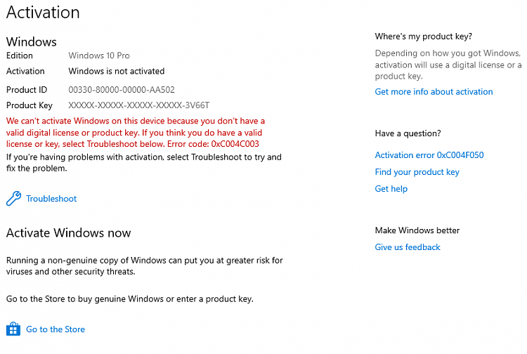 Error 0xc004f050 Windows 11 home to pro 216470d1544185546t-windows-10-activation-error-0xc004f050-activation.png