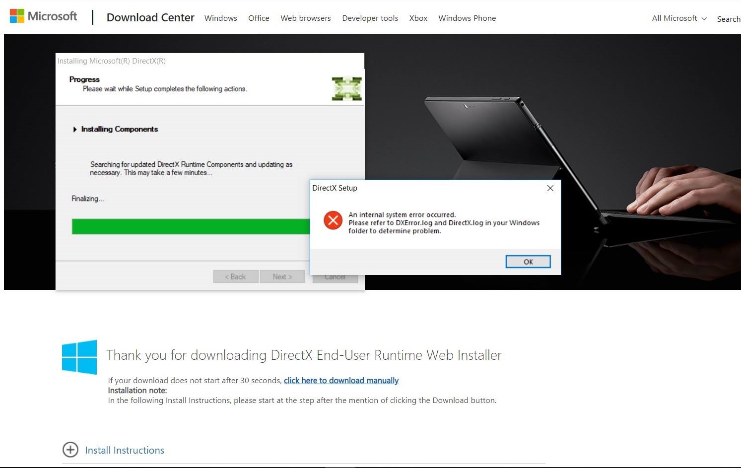 DirectX not installing while trying to install a game 21810d8d-4567-4ac1-aaf6-5090afb3ff94?upload=true.jpg