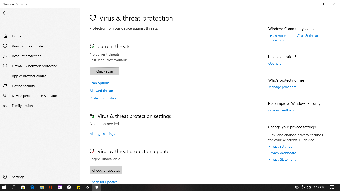 Quick scan due error on Virus and Threat Protection 21c7548e-aab7-48e1-83a5-00ff47acd749?upload=true.png