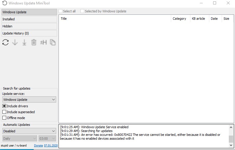 Windows Update problem with Windows Update MiniTool 22.jpg