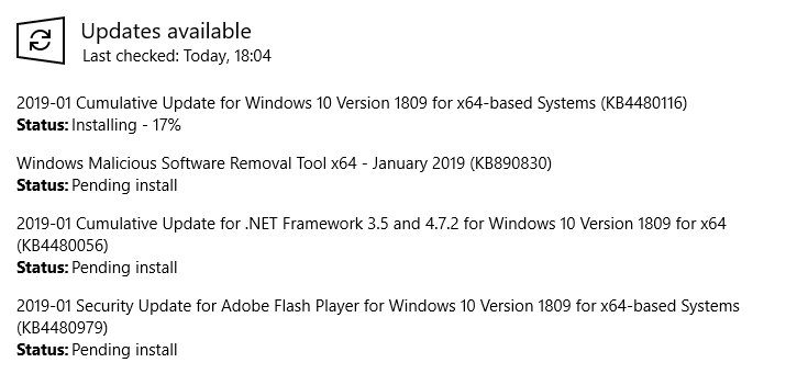 I will be home al day tomorrow Tuesday case #1051463944 speaking with with Mr Dilroop.... 220073d1546970899t-patch-tuesday-tomorrow-image.png
