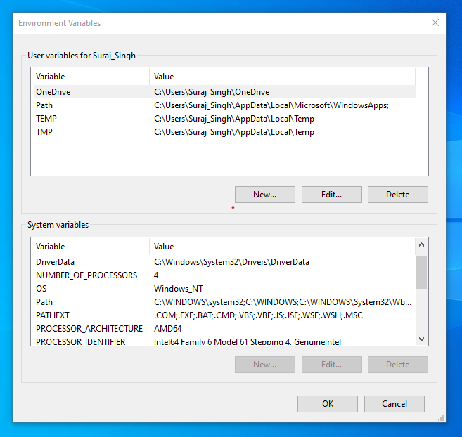 Not able to add, edit, or delete system environment variable. 220d4a41-6296-435c-9a28-a7aaa01afc42?upload=true.png