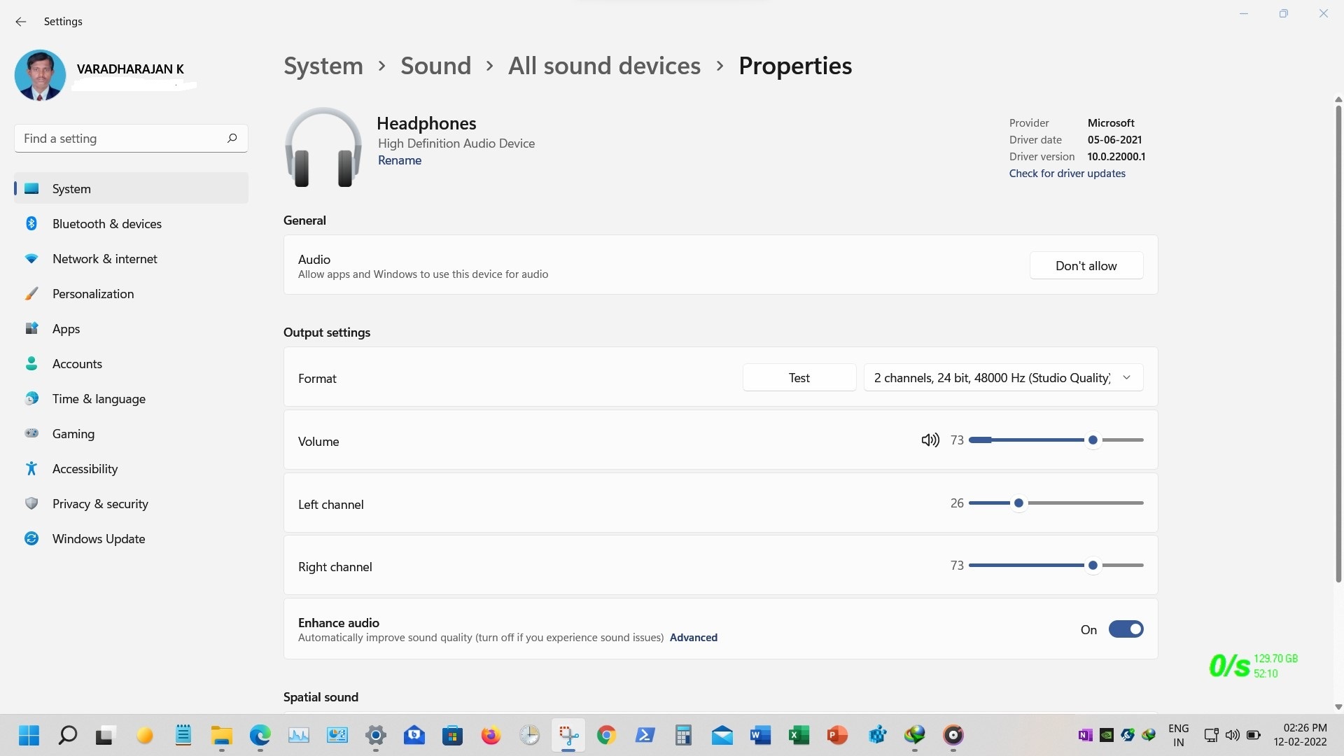 Windows 11 Keeps Resetting Right Channel Volume Down to 50 But Doesn't Affect Left Channel 2220ee8c-dad9-4aaa-8802-6ca37140d4f8?upload=true.jpg