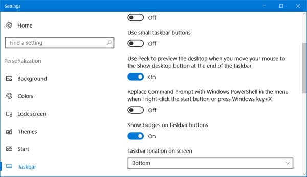 Show my taskbar on all displays option greyed out Win11Home 224276d1550070977t-taskbar-option-greyed-out-show-badges-taskbar-button.jpg