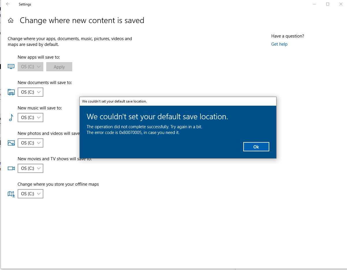 Unable to change the location where new apps will be saved. Xbox (Beta) App. 2254dbbe-64a2-4530-b76f-36e2cbd219db?upload=true.png