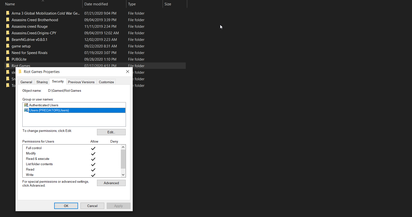 Unable to remove read-only attributes in Windows10 2278f761-71ca-43d3-942a-15ebe3d42d52?upload=true.png