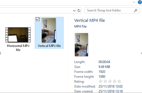 Explorer Thumbnails not displaying movie icon for MP4 files 22af6731-511b-4796-919c-ce22254bafbe?upload=true.png