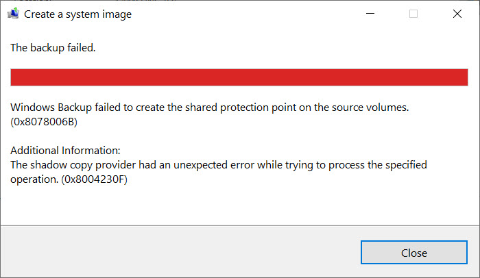 The shadow copy provider had an unexpected error (0x8004230F) 22c810bc-631f-4df8-a494-cc2450474d26?upload=true.jpg