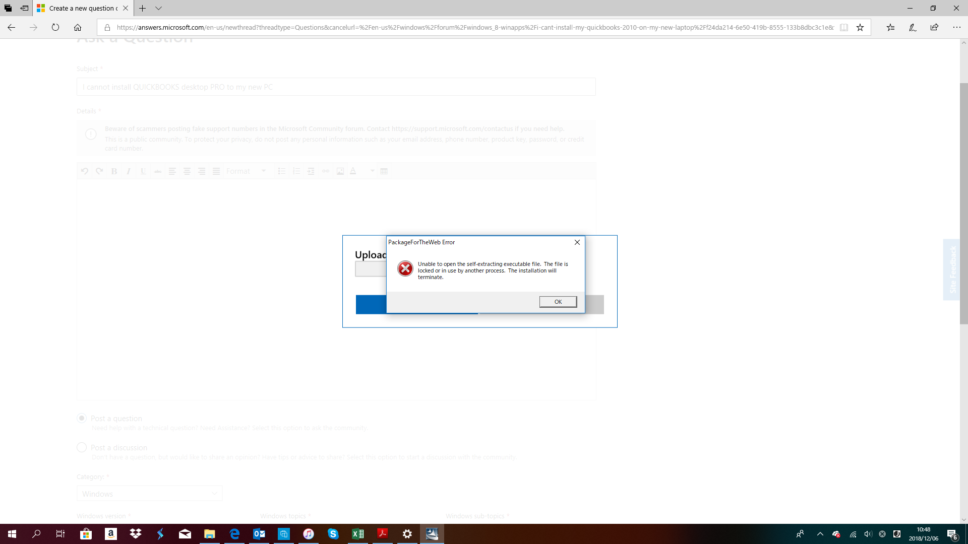 I cannot install QUICKBOOKS desktop PRO to my new PC 22ea15da-8644-4d75-92b8-c2fe98feb246?upload=true.png