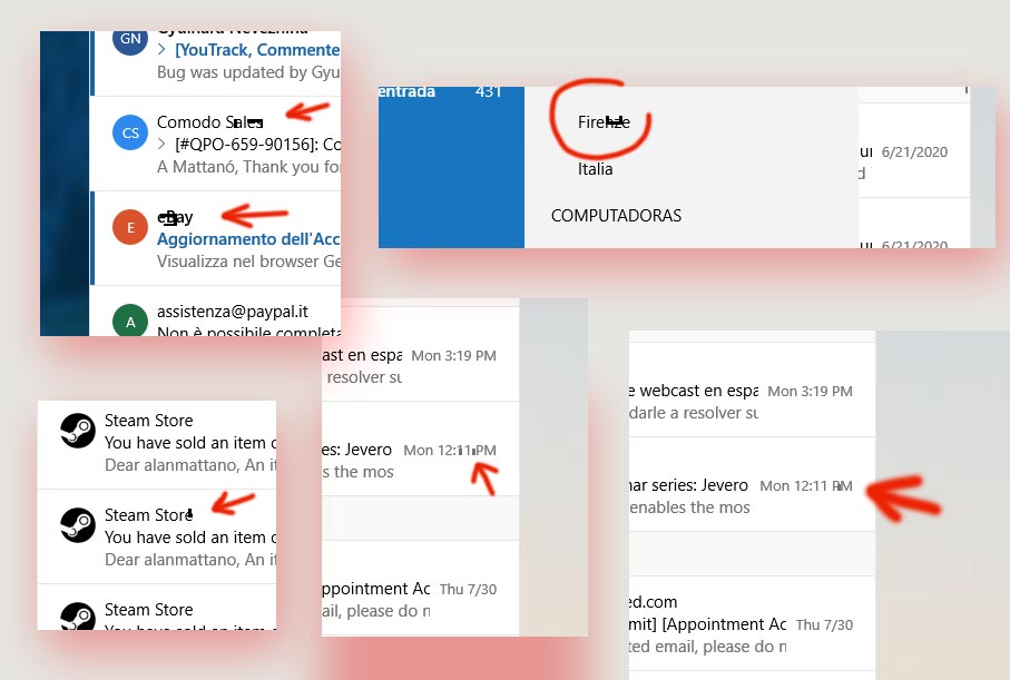 Several Windows 10 Mail App visual glitches artifacts bug or malware virus? 22ee817e-2f76-4bd6-87a1-c4ce60e9410f?upload=true.jpg