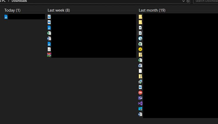 In Windows 11 how do I get the Downloads folder to show ALL folders, not filtered by date... 230357d1554991563t-date-separator-downloads-folder-image.png