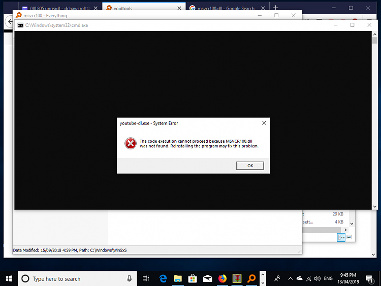 HOW TO INSTALL MSVCR100.DLL IN WINDOWS 11 230509d1555158271t-msvcr100-dll-not-there-but-there-screenshot-5-.png