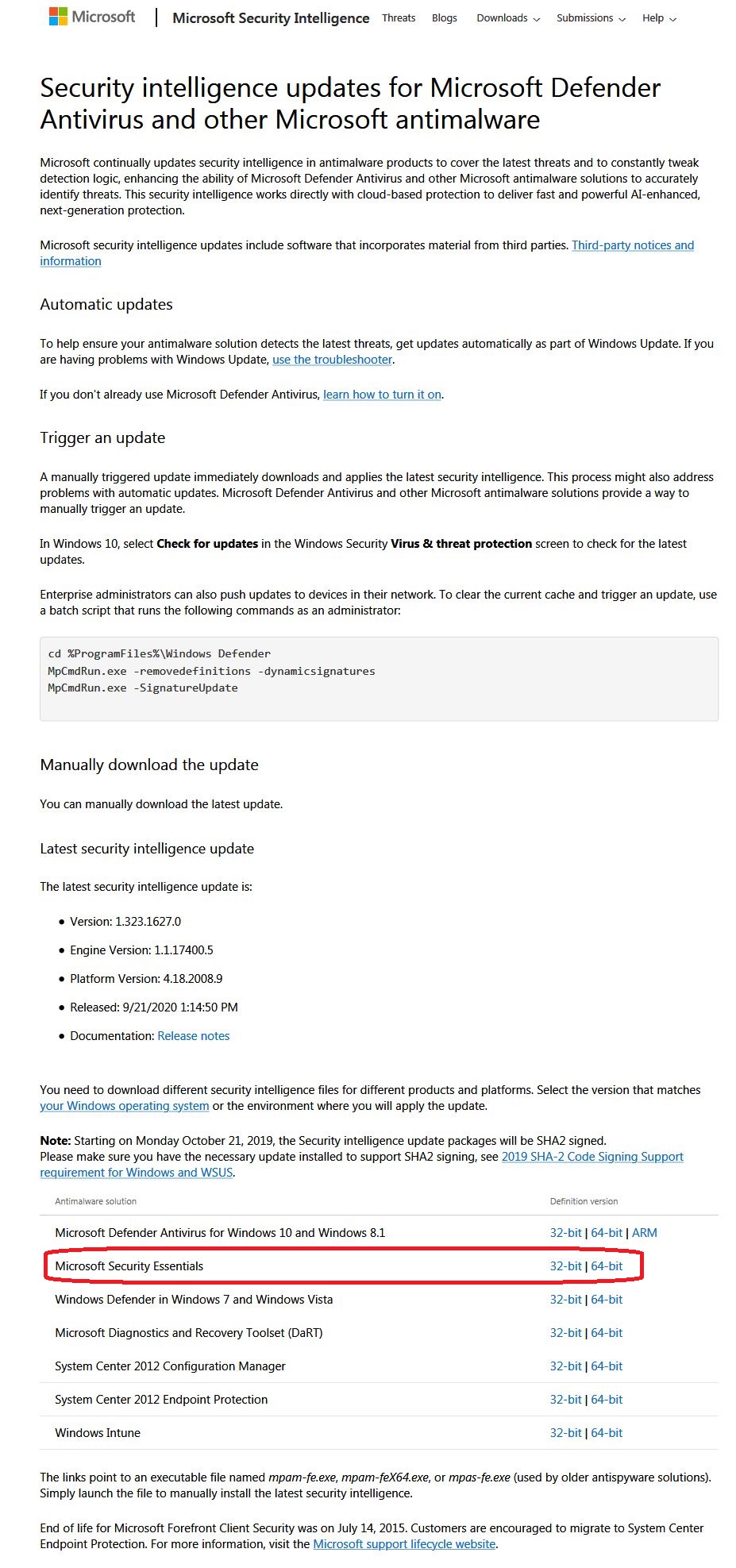 0x800700c1 error code trying to update Microsoft Security Essentials on Windows 7 230f2234-52ac-4575-9186-785e031da031?upload=true.jpg