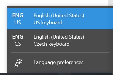 How do I remove "ENG CS" as a 2nd language and "ENG US" from the system tray 23187fcd-24d1-4bbc-9dc6-7e9681894a1a?upload=true.jpg