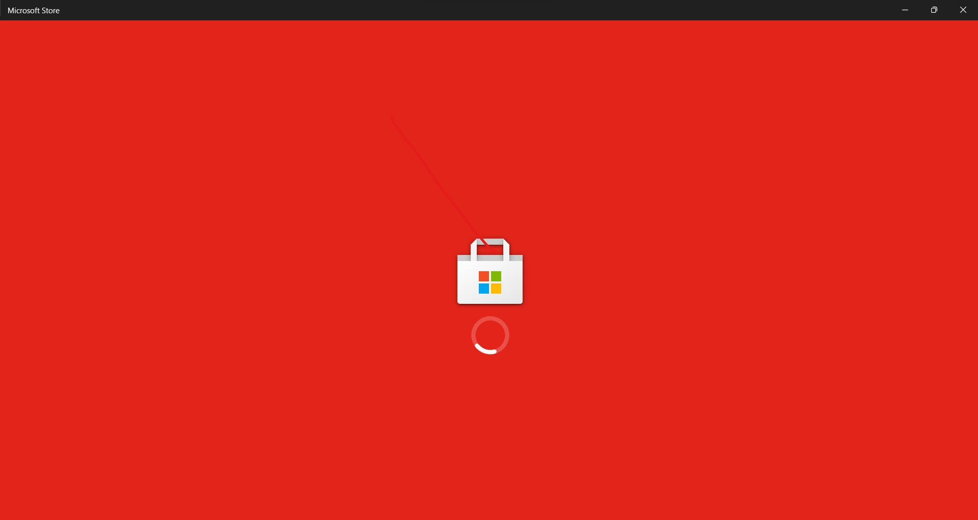 My Microsoft store is stuck on the loading screen 233fdacf-ddfd-4515-b1cc-dbba6a275522?upload=true.png