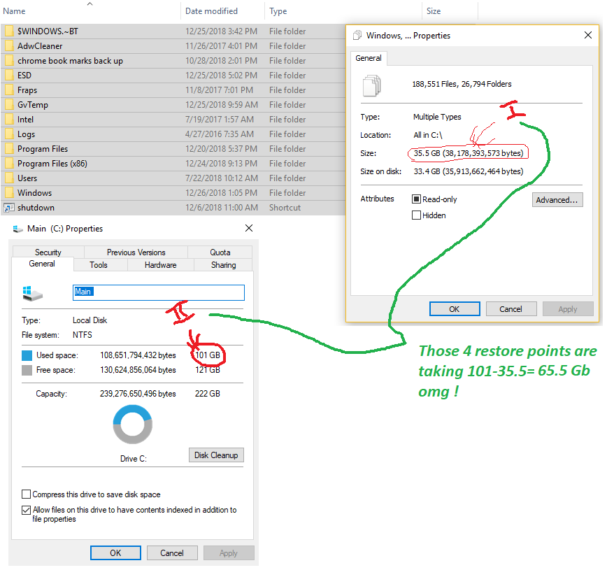 error (0x8100036) windows 10 can't delete restore points 239fb8fe-1cf2-4026-a23b-f2002712341e?upload=true.png