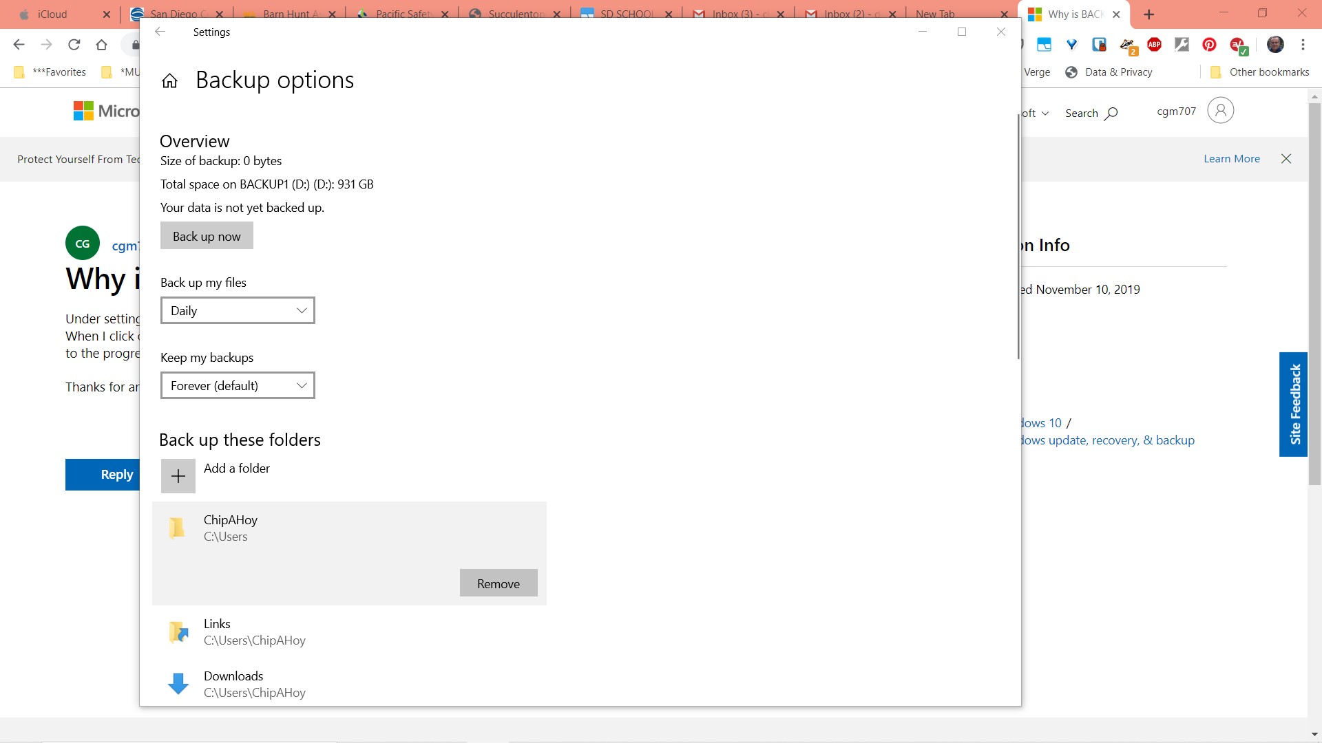 Why is BACKUP showing 0 bytes? 23e28389-9b18-45a0-b2ad-22e1daa07f89?upload=true.jpg
