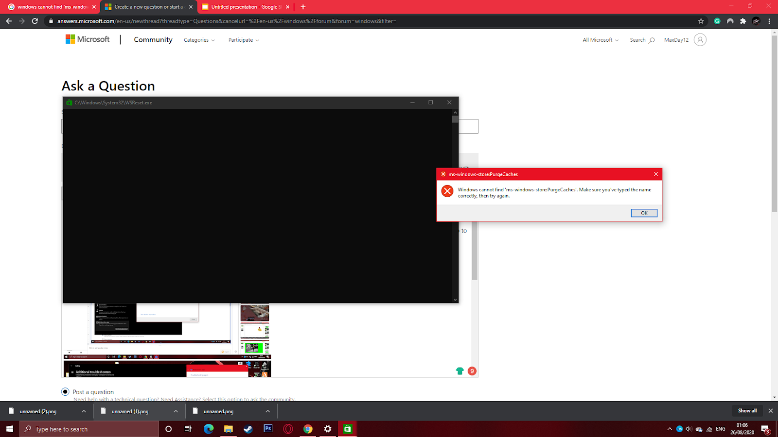 why is my microsoft store not working? 23e9c3df-9143-40bd-b1bf-7ebce5b22b31?upload=true.png