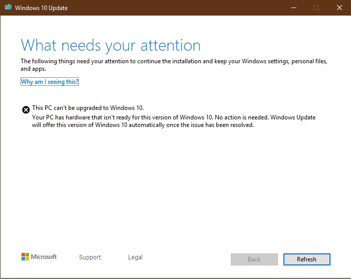Feature update to Windows 10, version 1903 amd64 2019-04 can't install due to hardware issues 23f48125-144b-4949-b79f-d9e7d900e90f?upload=true.jpg