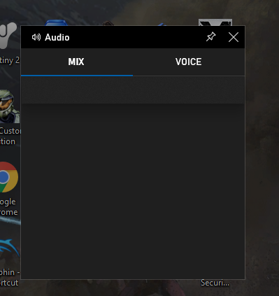 Xbox Game Bar not displaying any devices under audio. 23f4f57d-55b5-4679-a5e1-ab97b0d31983?upload=true.png
