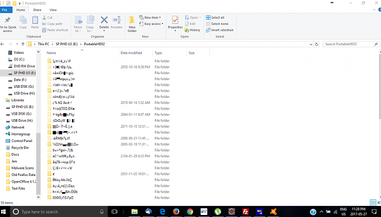 USB folder changed to gibberish name and cannot be accessed 2424t-folder-names-my-external-hard-drive-have-turned-gibberish-2017-05-27_foldernames_gibberish.png