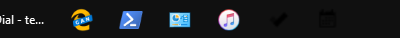 laptop screen dark - no taskbar icons or background apps still show up 244475d1566764902t-uwp-icons-dark-taskbar-notworking.png