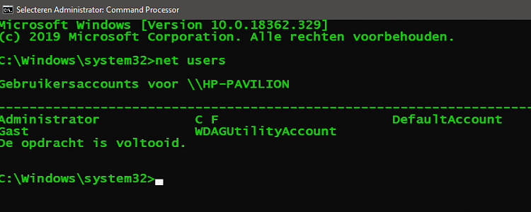 I had only 1 user, so I decided to turn it from Administrator to Device Owner, but now... 245892d1567714556t-unknown-user-owner-cmd.png