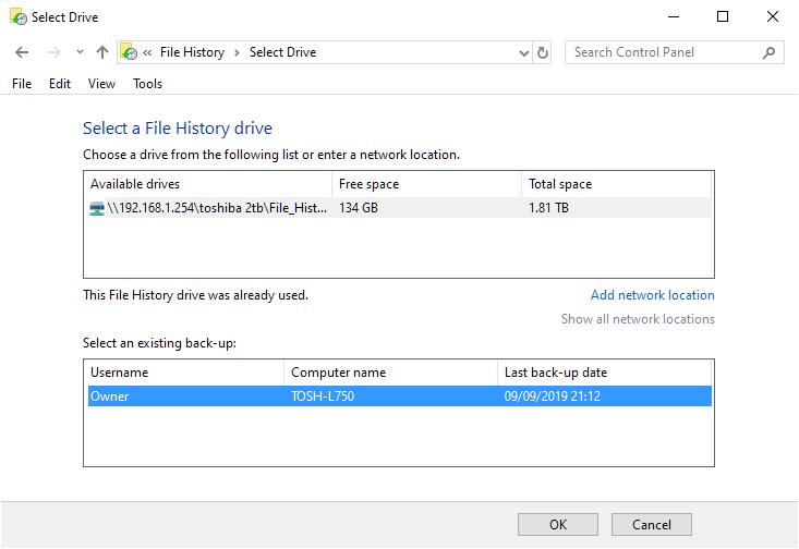 In windows 10, how do I set up a backup using File History under a sub-directory I created... 247358d1568428515t-file-history-has-created-duplicate-directory-image.png